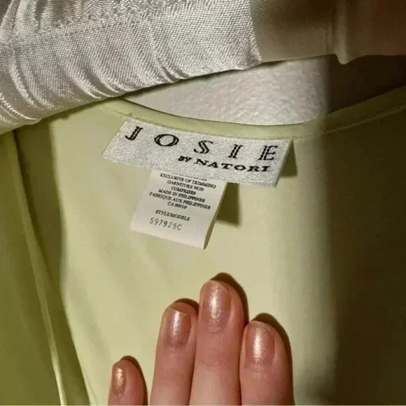 NWT Vintage Josie Natori Slip and Robe Intimates S - Picture 7 of 10